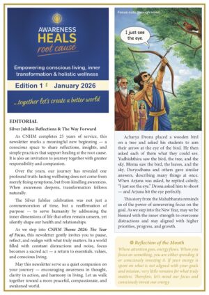 Newsletter - Awareness Heals Root Cause