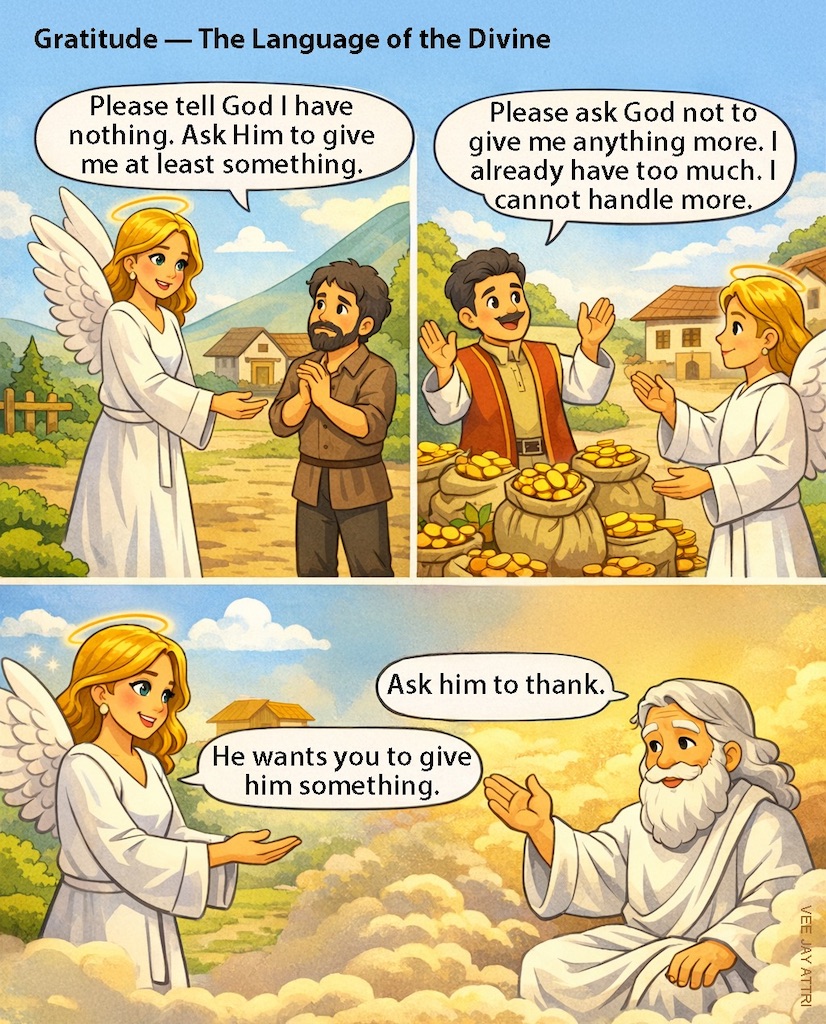 𝗚𝗿𝗮𝘁𝗶𝘁𝘂𝗱𝗲 𝗺𝗮𝗸𝗲𝘀 𝘂𝘀 𝘄𝗼𝗿𝘁𝗵𝘆 𝗼𝗳 𝗿𝗲𝗰𝗲𝗶𝘃𝗶𝗻𝗴 𝗺𝗼𝗿𝗲.